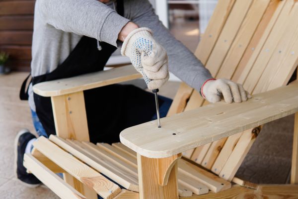Patio Chair Assembly in Falls Church